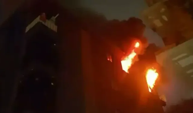 İlkadım’da Elektrik Kablosu Yangını Söndürüldü