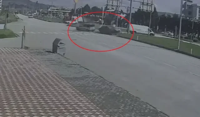 Suluova’da Kavşakta Kaza: 1 Kişi Yaralandı