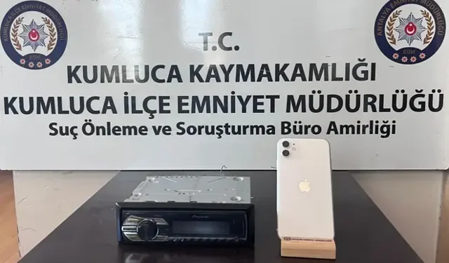 Kumluca’da Araç Hırsızlığı Şüphelisi Kısa Sürede Yakalandı