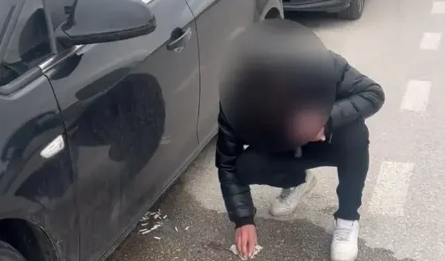 Zabıta, İzmarit Atan Sürücüye Ceza Kesti