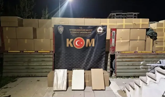 Dev Kaçakçılık Darbesi: 20 Milyon TL Değerinde Makaron