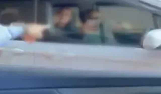 İstanbul’da Trafik Tartışması Kamerada