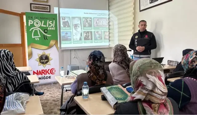 Niğde’de 592 Kişiye Uyuşturucu Bilgilendirmesi