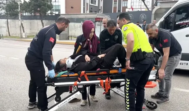 Bursa’da Otomobilin Çarptığı Kadın Yaralandı