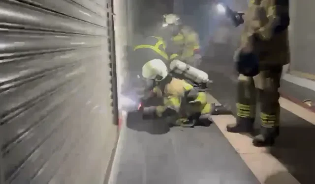 Sur’da Tespihçide Yangın Söndürüldü