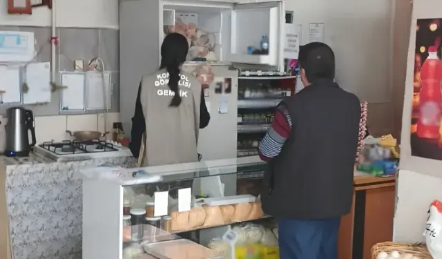 Gemlik’te Hijyen İhlali Tespit Edilen Market Mühürlendi