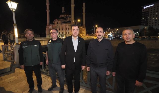Tokat'ta Yeşilırmak Nehri'nin Su Seviyesi Yükseldi