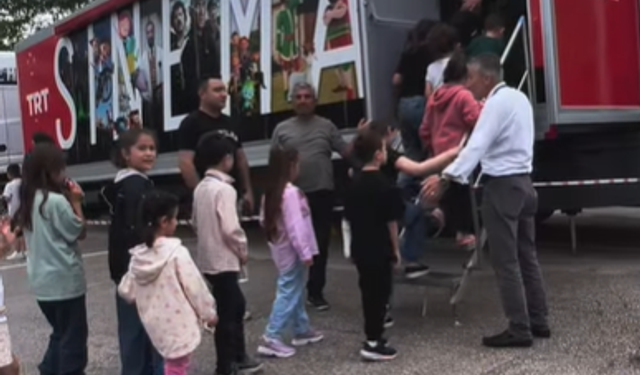 TRT Mobil Sinema Tırı Erbaa’da!