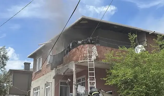 Boş Binadaki Yangın Paniğe Neden Oldu
