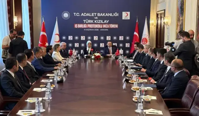 Adalet Bakanlığı Ve Türk Kızılay Arasında İş Birliği Protokolü