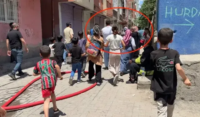 Diyarbakır’da Daire Yangını Sonrası Komşular Birbirine Girdi