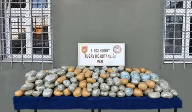 MSB: Van Hudut Hattında 290 Kilo Uyuşturucu Ele Geçirildi