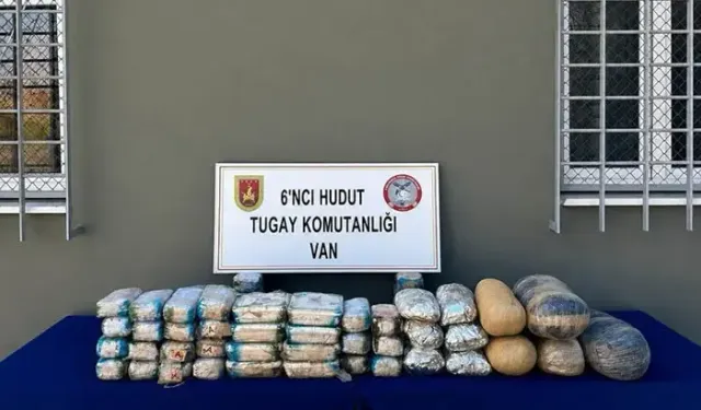 MSB: Van Hudut Hattında 44 Kilo Uyuşturucu Ele Geçirildi