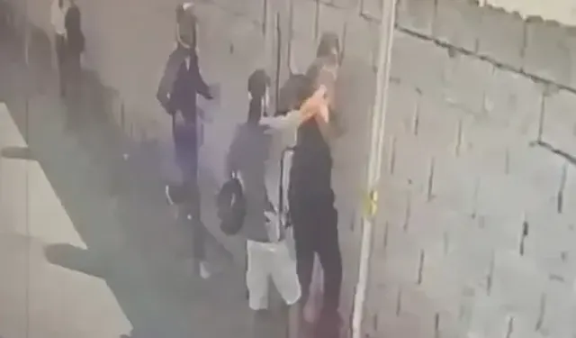 Mersin’de Spreyle 250 Bin Dolarlık Gasp Kamerada