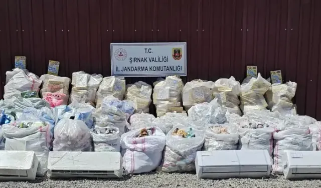 Şırnak’ta 1 Haftada 28 Milyon 400 Bin TL Değerinde Kaçak Ürün Ele Geçirildi