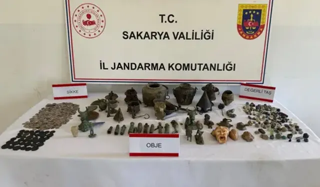 Sakarya'da Tarihi Eser Operasyonu; 1 Gözaltı