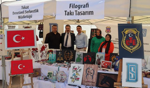 Tokat Denetimli Serbestlik ve Ceza İnfaz Kurumu'ndan Anlamlı Sergi