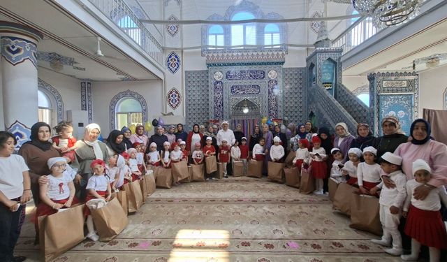 Erbaa İlçe Müftülüğü 4-6 Yaş Kur'an Kurslarında Yıl Sonu Kapanış Programları Düzenlendi