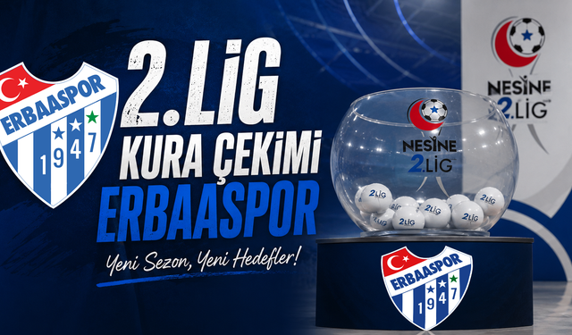 Erbaaspor’un Rakipleri Belli Oluyor! Gözler 7 Haziran'da Ankara’da Olacak