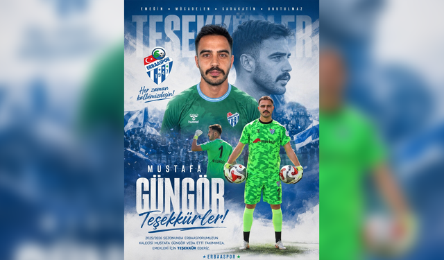 Erbaaspor’da Mustafa Güngör ile Yollar Ayrıldı