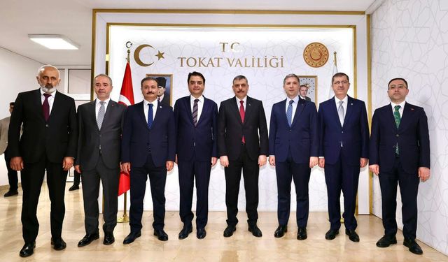İçişleri Bakanı Çiftçi, Tokat’ta