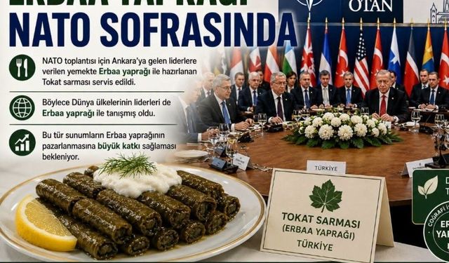 Erbaa Yaprağı NATO Sofrasında!