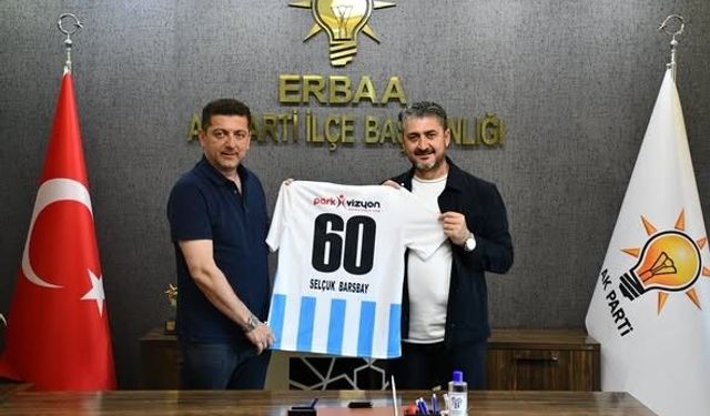Erbaaspor Yönetiminden İlçe Başkanlıklarına Ziyaret