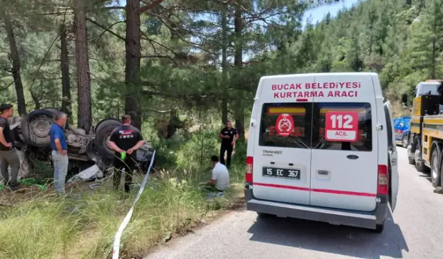 Beton Mikseri Devrildi: 2 Yaralı