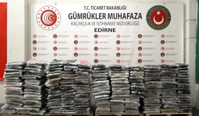 Kapıkule'de TIR'da 526 Kilo Uyuşturucu Ele Geçirildi