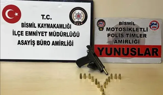 Bismil’de Bir Ayda 16 Ruhsatsız Silah Ele Geçirildi