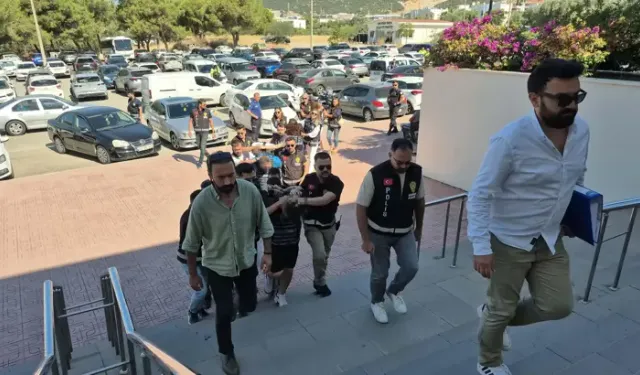 Bodrum'da Restorandaki Cinayetin Şüphelileri Adliyede
