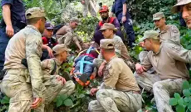 Kamp Yaptığı Kanyonda Yaralanıp Mahsur Kaldı, Ekipler Tarafından Kurtarıldı