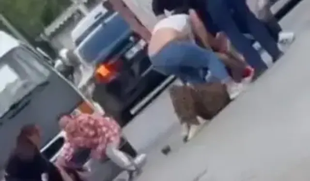 Çorum’da Kadınların Kavgası Kamerada