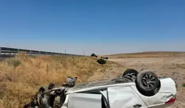 Konya'da Otomobil, Takla Attı: 5 Yaralı