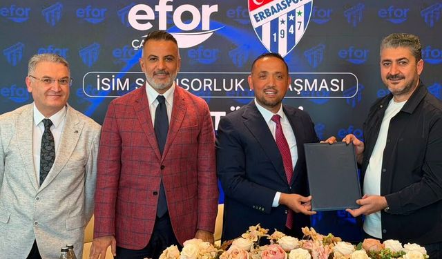 Erbaaspor'un Yeni İsim Sponsoru Efor Çay Oldu