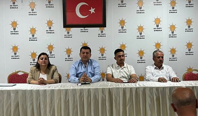 AK Parti Erbaa İlçe Başkanlığında Temmuz Ayı Danışma Toplantısı Gerçekleşti