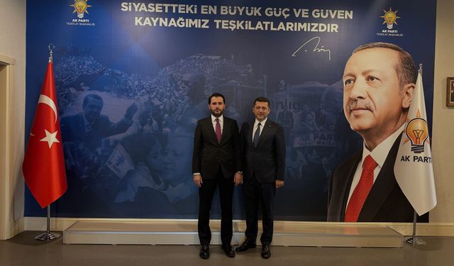 AK Parti Erbaa İlçe Başkanı Barsbay'dan AK Parti Genel Merkezi'ne Ziyaret