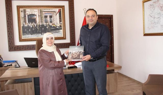 TİHEK Üyesi Av. Fatma Çınar’dan Kaymakam Dr. Remzi Demir’e Ziyaret