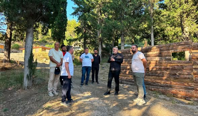 Niksar'da Ayvaz Parkı'na Paintball Sahası Yapılıyor