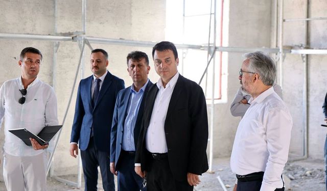 Vali Abdullah Köklü Artova’da Devam Eden Yatırımları İnceledi