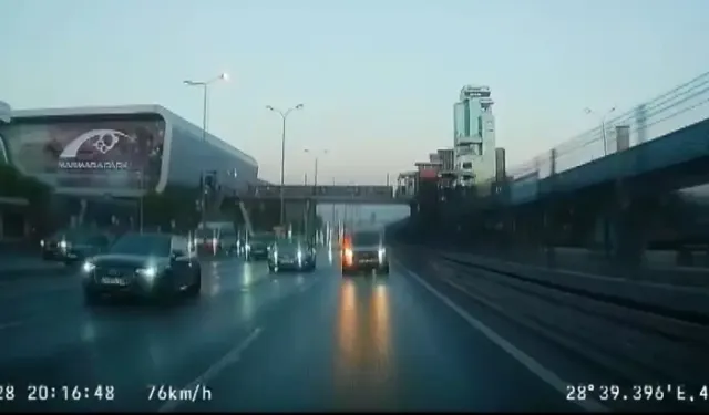 Beylikdüzü'nde Trafikte Makas Atan Sürücüye 96 Bin Lira Ceza