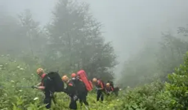 Rize'de Kayıp O.K Acı Sonu: Aracı Uçurumda Bulundu