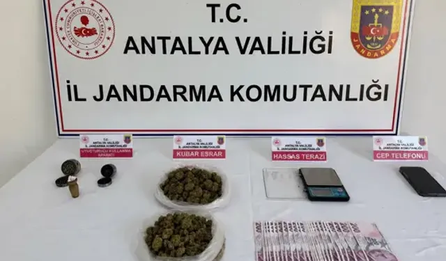 Serik'te Uyuşturucu Operasyonu: 1 Kilo 50 Gram Skunk Ele Geçirildi