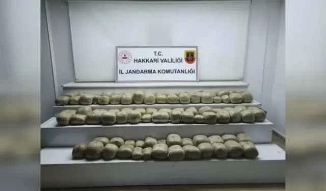 Hakkâri’de JİHA Destekli Operasyonda 253 Kilo Esrar Ele Geçirildi