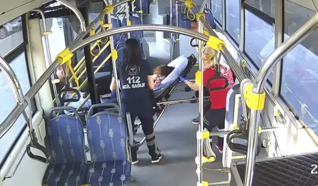 Otobüste Fenalaşan Yolcuyu Hastaneye Yetiştirdi
