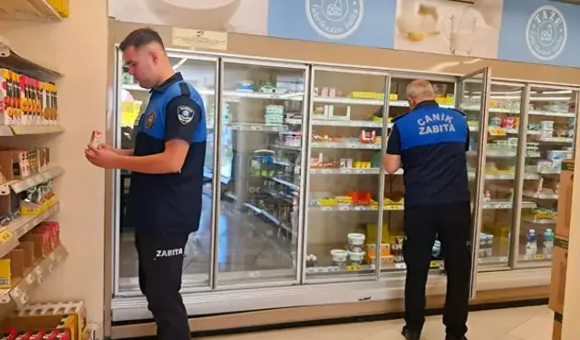 Canik Zabıtasından Sıkı Denetim