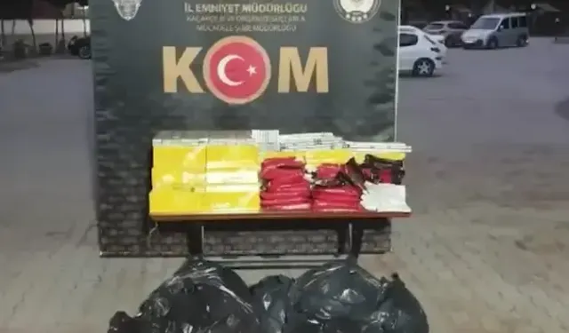 Kayseri’de Kaçak Sigaraya 1 Gözaltı