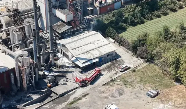 Fabrikada Çıkan Yangın Büyümeden Söndürüldü