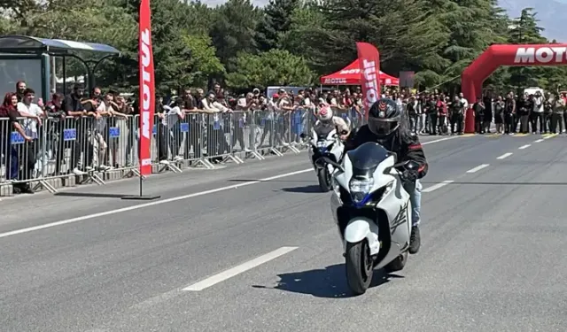 Erzincan Ergan Motofest'te Drag Yarışları Düzenlendi