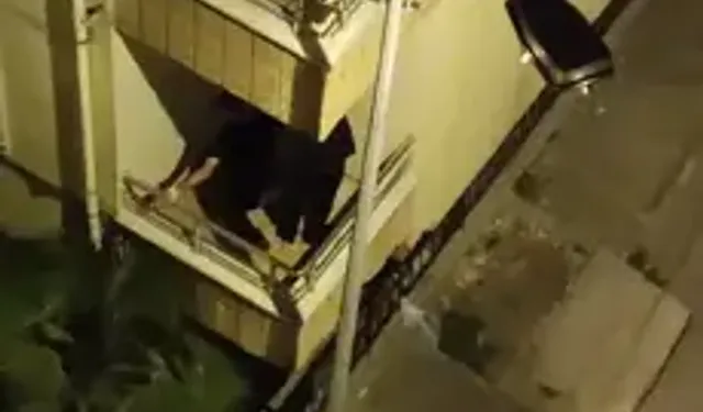 Balkona Tırmanıp Eve Giren Hırsızları Polis Suçüstü Yakaladı